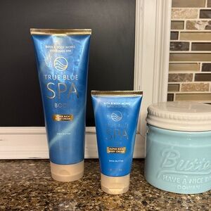 Bath & Body Works True Blue Spa Body Cream Set